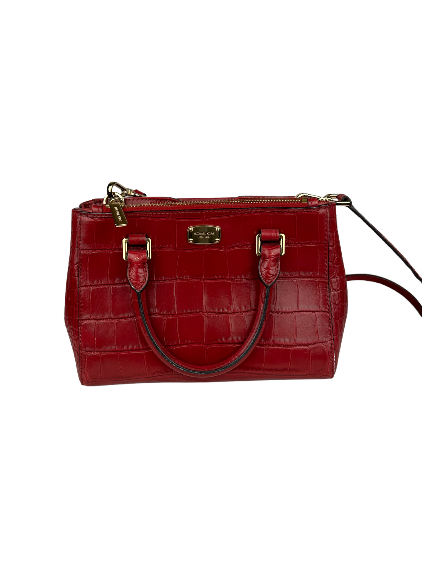 Michael Kors Embossed Leather Bag