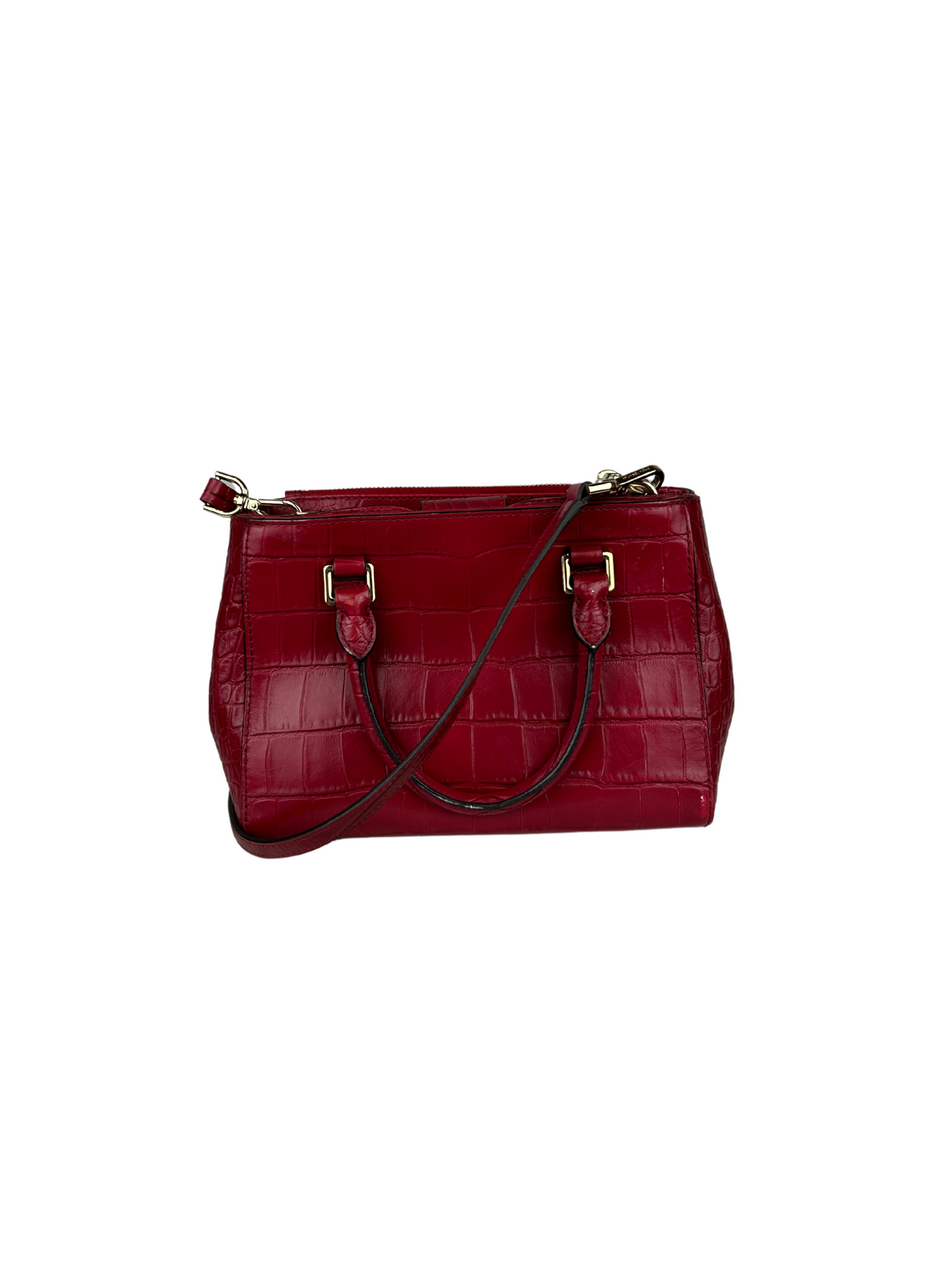 Michael Kors Embossed Leather Bag